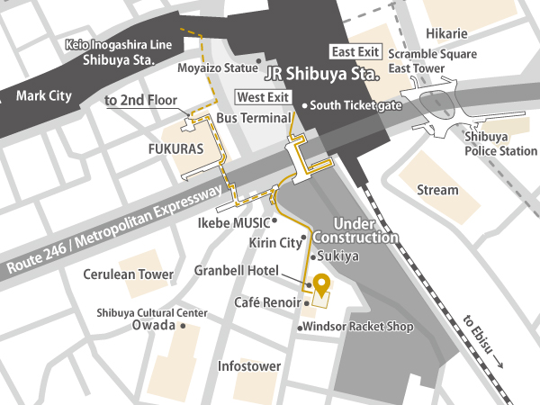 Shibuya Gaigo Gakuin – Get in Touch, Access Map and FAQ